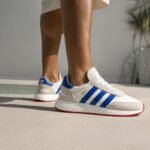 ADIDAS INIKI  | WHITE BLUE RED
