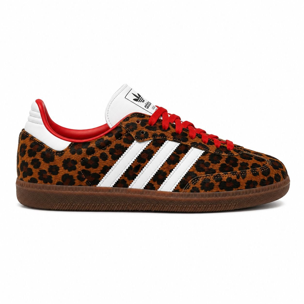 ADIDAS SAMBA OG | RED LEOPARD