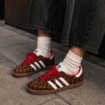 ADIDAS SAMBA OG | RED LEOPARD