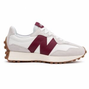 NEW BALANCE 327 | WHITE BORDEAUX