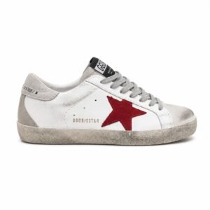 GOLDEN GOOSE SUPERSTAR | WHITE RED