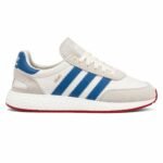 ADIDAS INIKI  | WHITE BLUE RED
