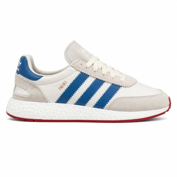 ADIDAS INIKI  | WHITE BLUE RED
