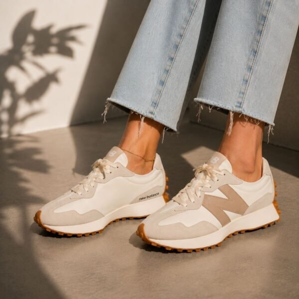 NEW BALANCE 327  | WHITE BEGE