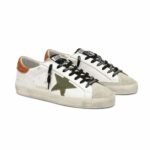GOLDEN GOOSE SUPERSTAR |  WHITE OLIVE GREEN