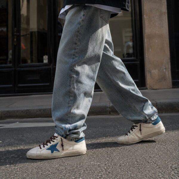 GOLDEN GOOSE SUPERSTAR |  WHITE TURQUOISE